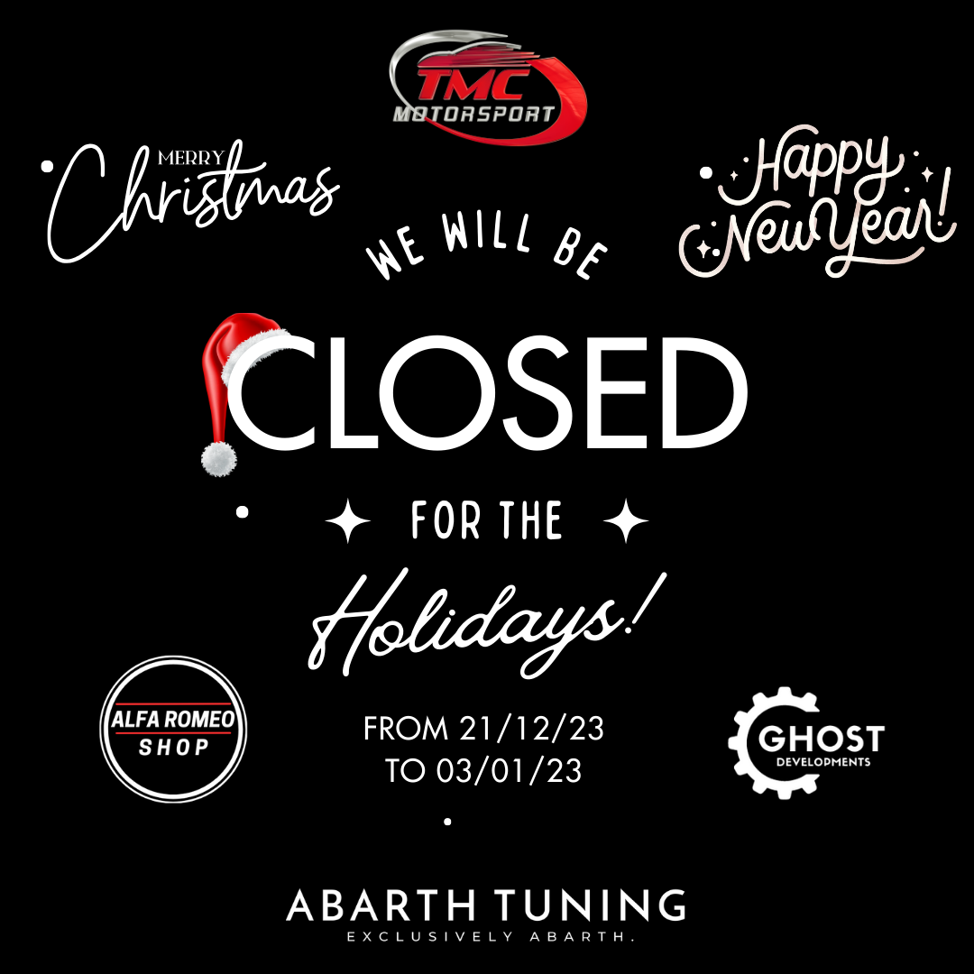 Happy Christmas & Happy New Year from TMC Motorsport! - 2023 Holiday Opening Hours