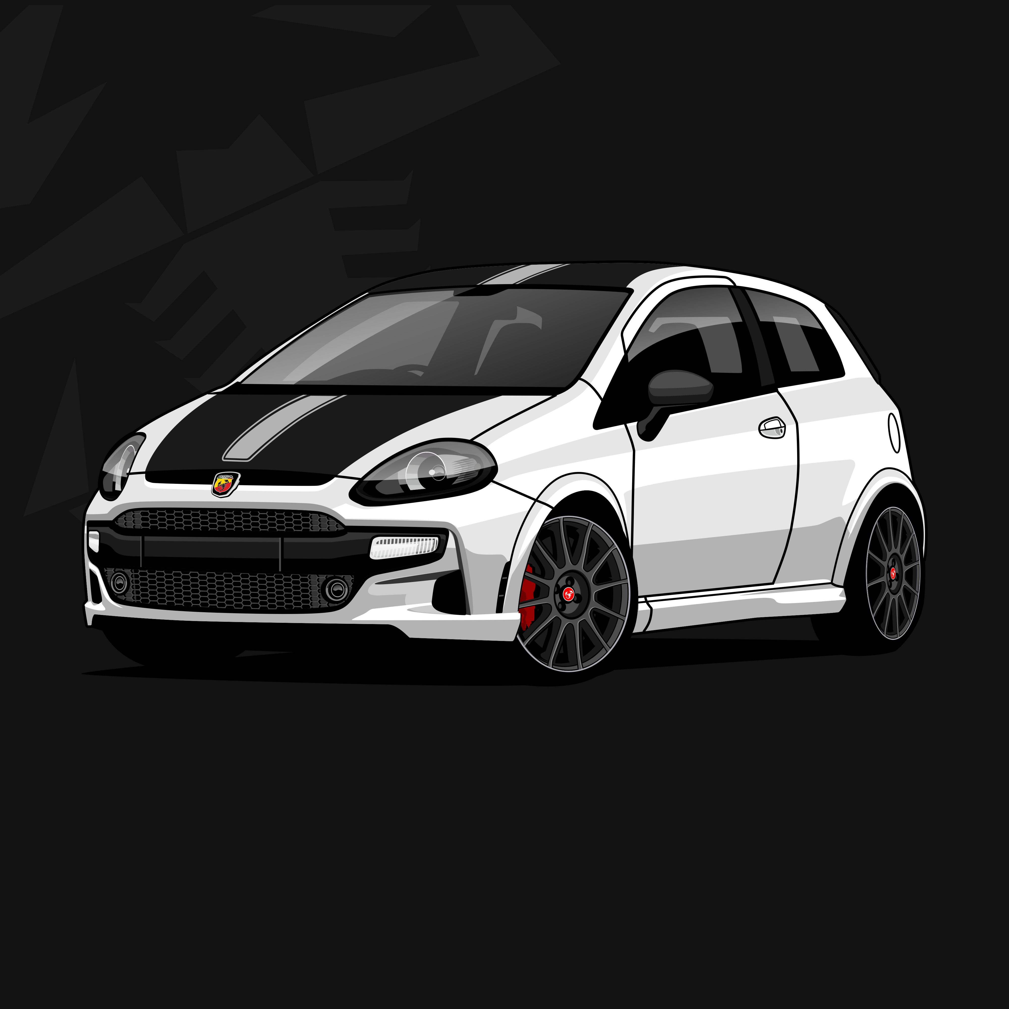 Abarth Grande Punto Evo Tuningparts und Mopar Originalzubehör