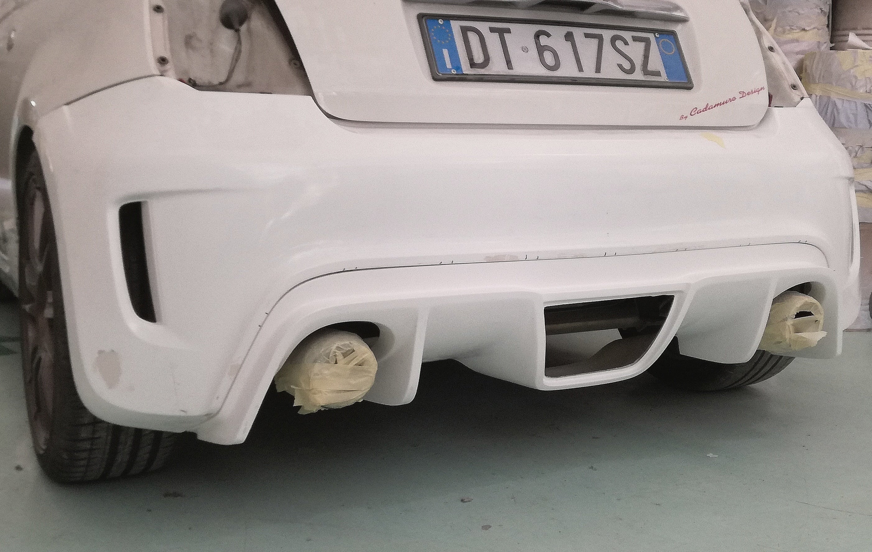 Abarth 500 / 595 / 695 Biposto Style REPLICA Bodykit - Cadamuro - Abarth Tuning