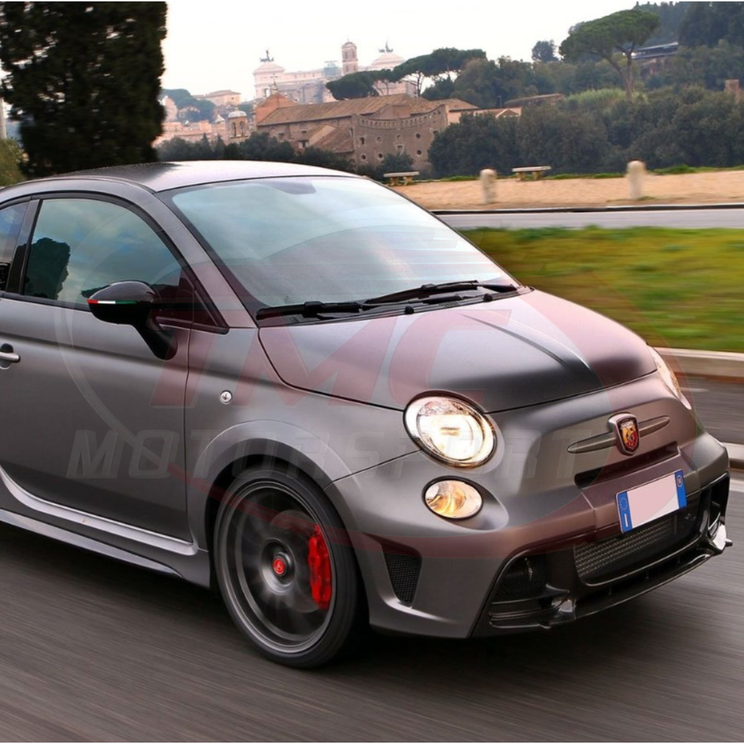 Abarth 500 / 595 / 695 Tricolore Italian Stripes Sticker Strips for Mirrors - Abarth Tuning