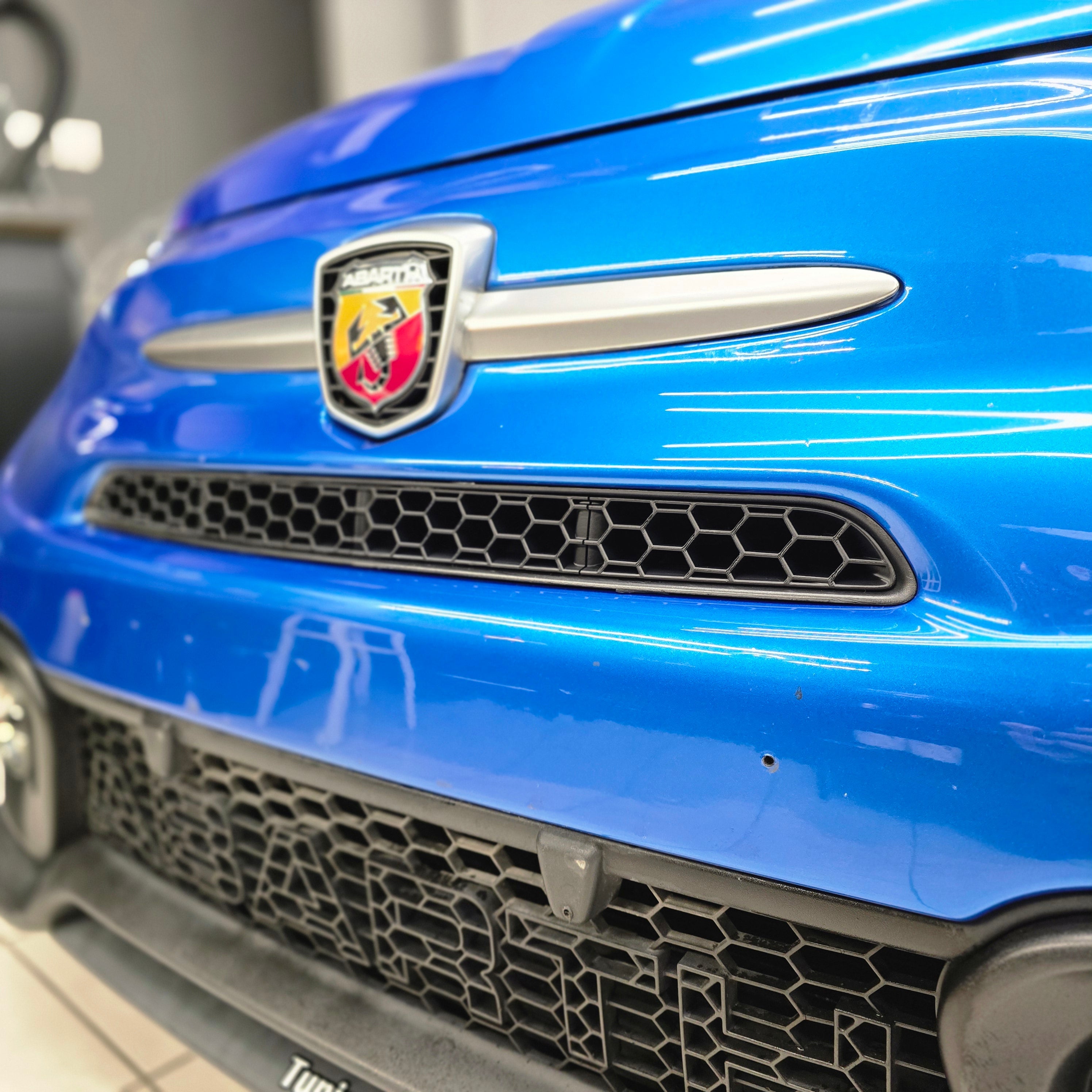 Abarth 595/695 Front Grille Honeycomb Inserts By Car Sketch - Abarth Tuning