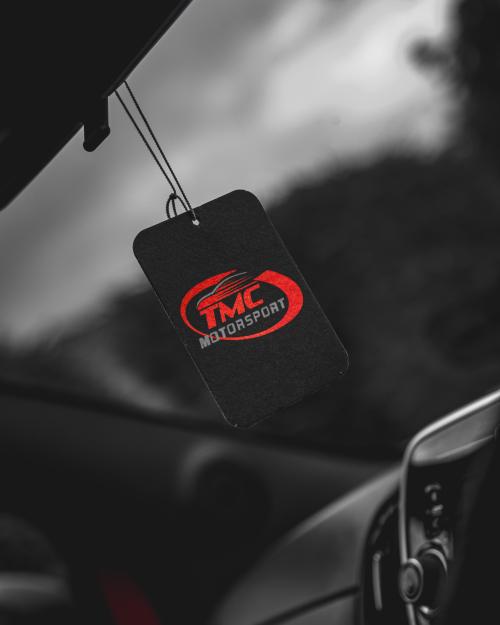 TMC Motorsport X Abarth Tuning Air Freshener – Black Ice Fragrance - Abarth Tuning