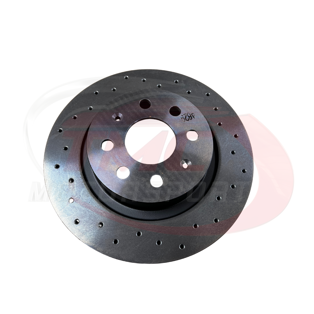 Genuine Abarth Brake Disc, Rear- Punto Evo Abarth (esseesse) - Abarth Tuning