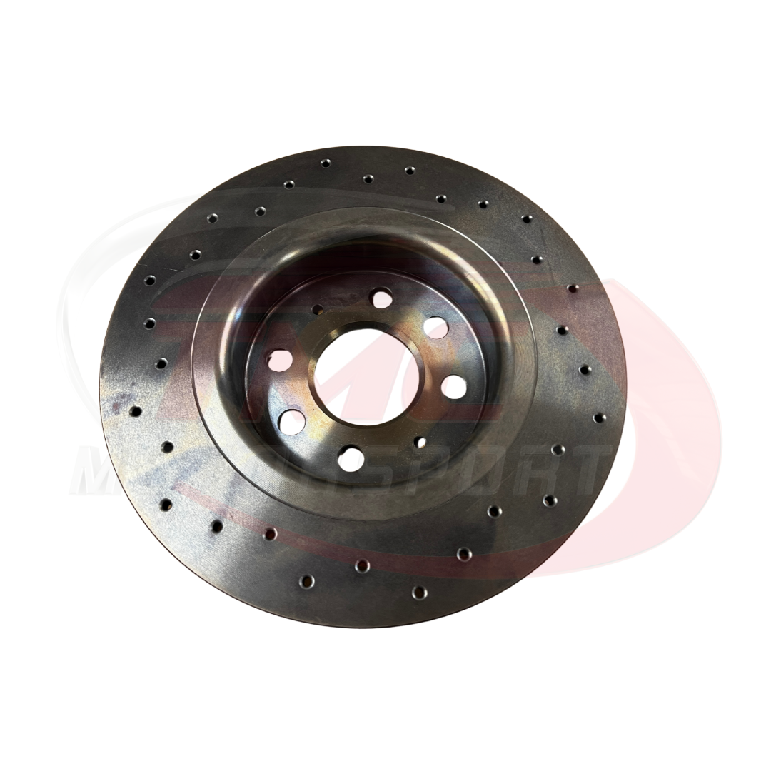 Genuine Abarth Brake Disc, Rear- Punto Evo Abarth (esseesse) - Abarth Tuning