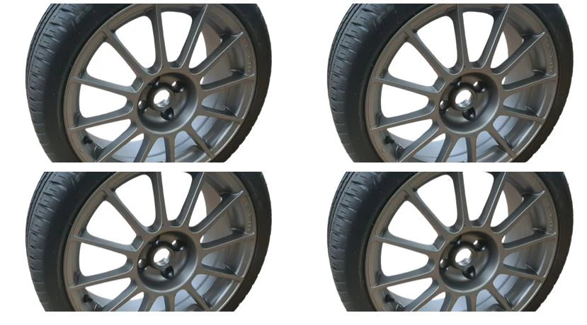 Genuine Abarth 17" Titanium Alloy Wheel & Tyre Kit - 500 Abarth - Abarth Tuning