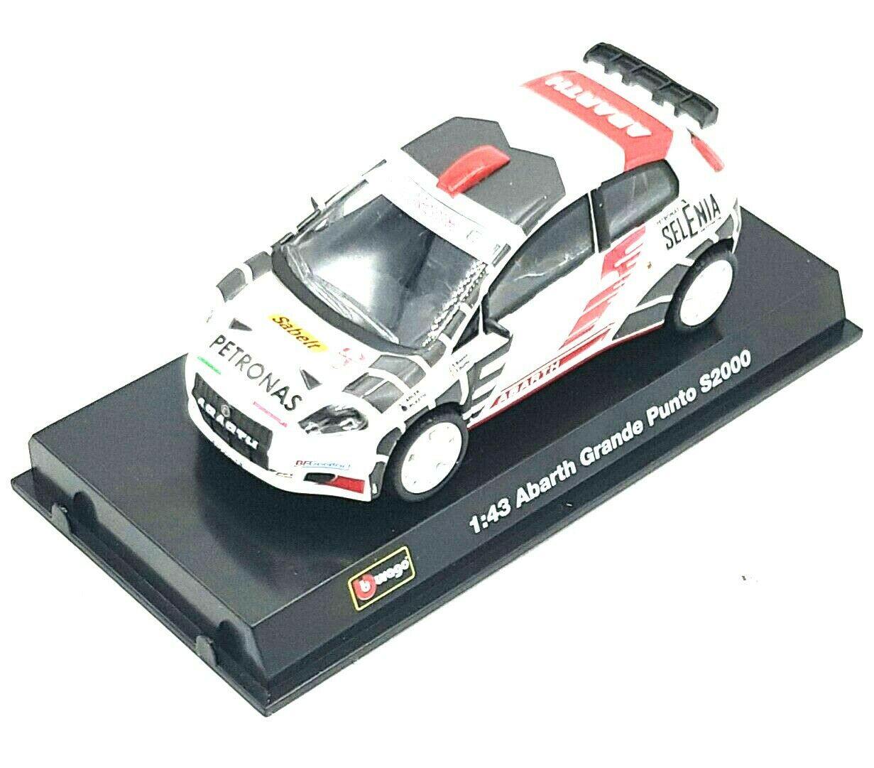 Genuine Abarth Grande Punto S2000 1:43 Scale Model Car - TMC Motorsport