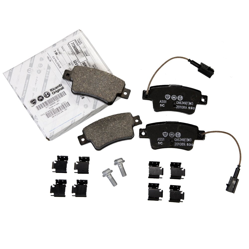 Genuine Abarth Brake Pads, Rear - Punto Evo Abarth - Abarth Tuning