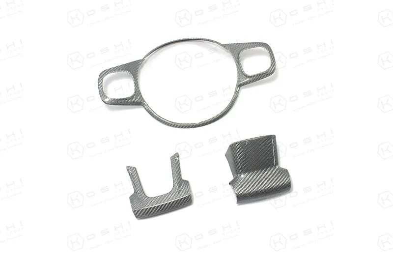 Abarth 595 Steering Wheel Trim - Carbon Fibre - Abarth Tuning