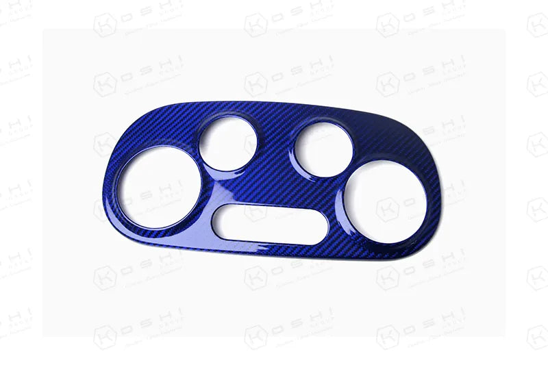 Abarth Fiat 500 AC Climate Control Cover - Carbon Fibre - Abarth Tuning