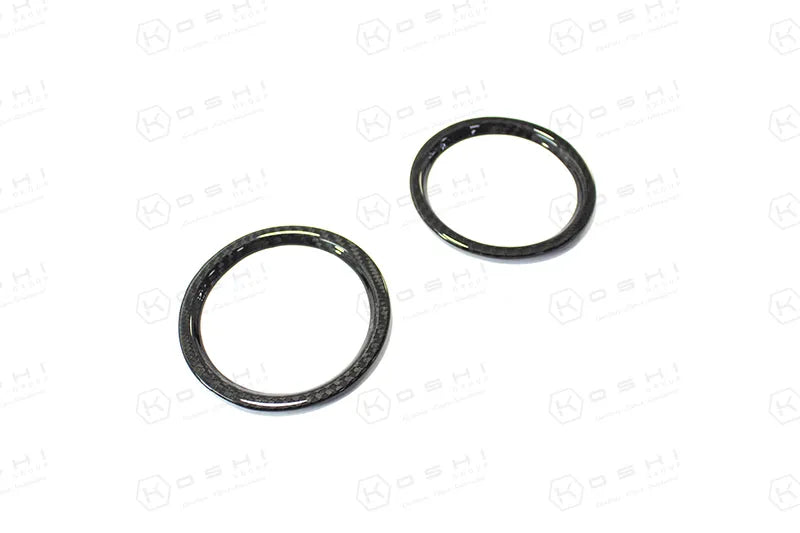 Abarth 595 Dashboard Air Vent Frame Cover - Carbon Fibre - Abarth Tuning