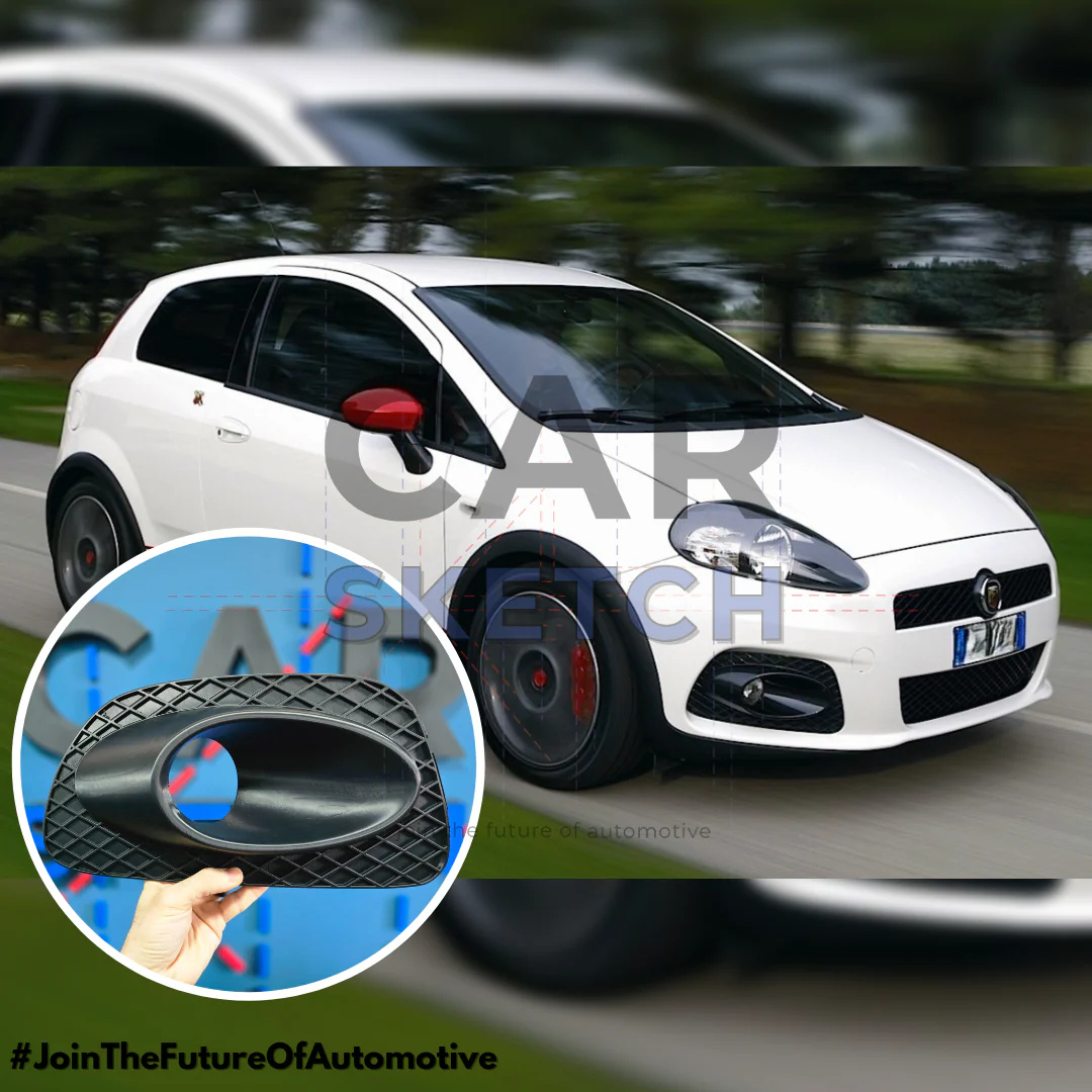 Fiat/Abarth Grande Punto 07'-10' Front Grilles By Car Sketch - Abarth Tuning
