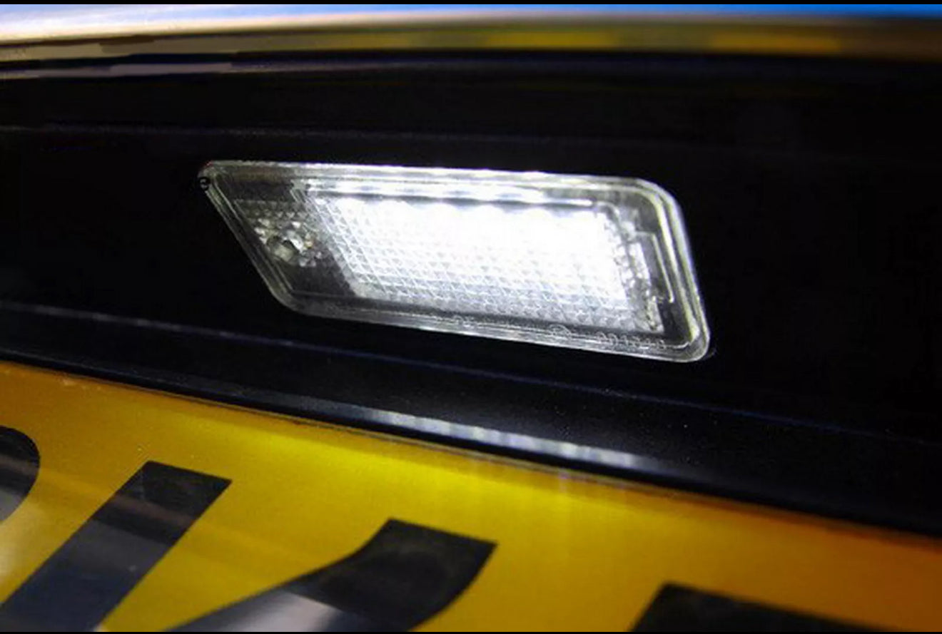 Abarth 500 / 595 / 695 LED Number Plate Lamps Error Free - Abarth Tuning