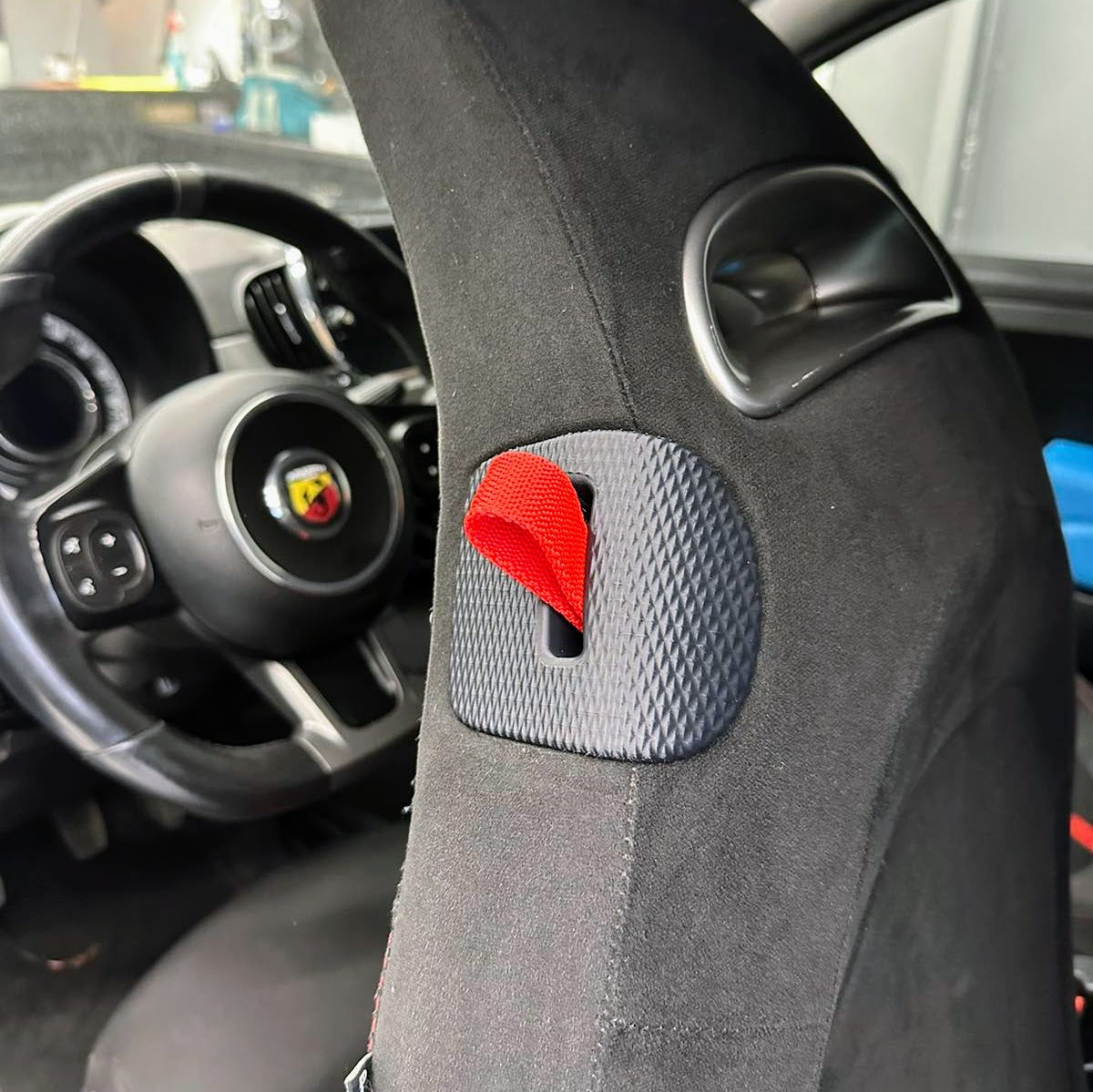Abarth Seat Tilt Pull Handles Pair for Original Seats By Car Sketch - Abarth Tuning