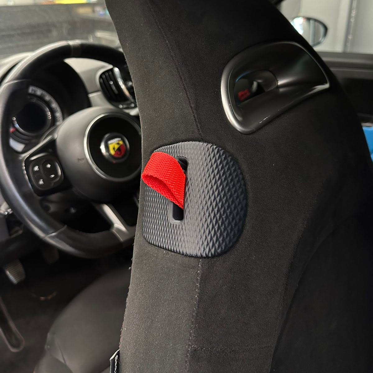 Abarth Seat Tilt Pull Handles Pair for Original Seats By Car Sketch - Abarth Tuning