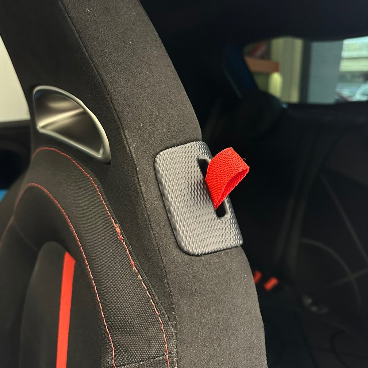 Abarth Seat Tilt Pull Handles Pair for Original Seats By Car Sketch - Abarth Tuning