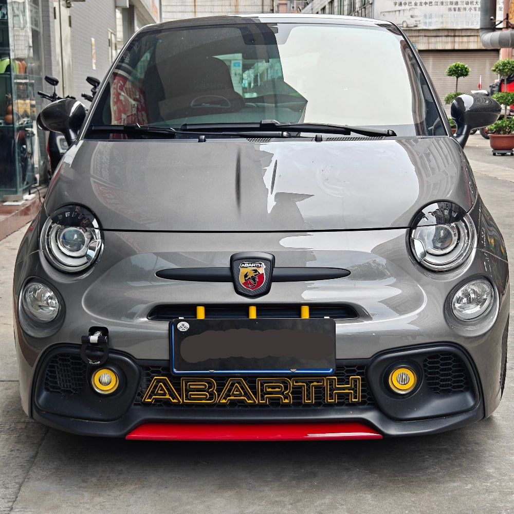 Abarth 595 / 695 ABS Front Splitter Lip - Various Colours - Abarth Tuning