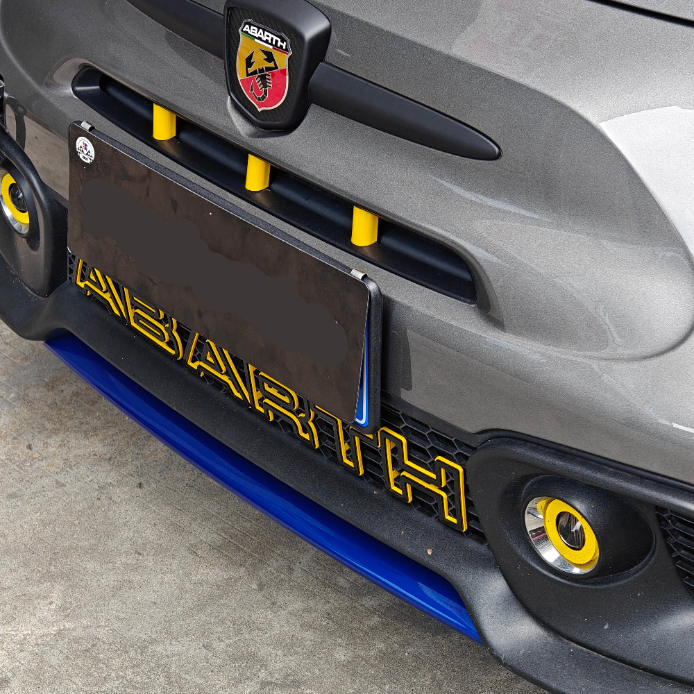 Abarth 595 / 695 ABS Front Splitter Lip - Various Colours - Abarth Tuning