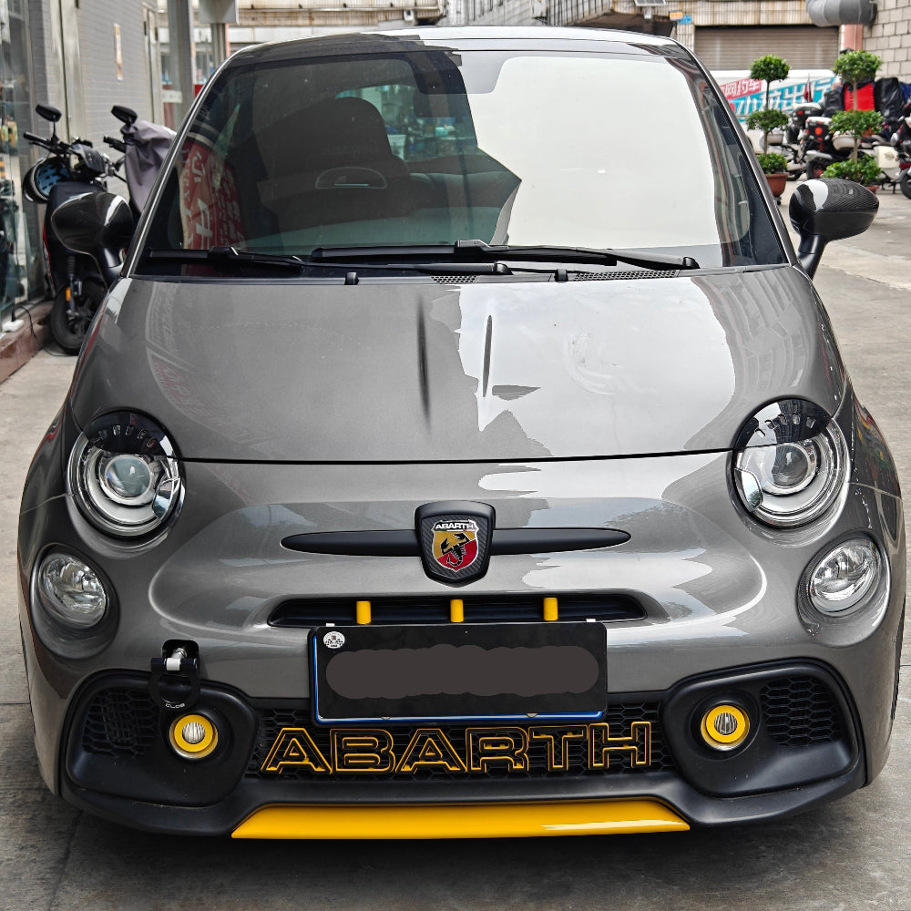 Abarth 595 / 695 ABS Front Splitter Lip - Various Colours - Abarth Tuning