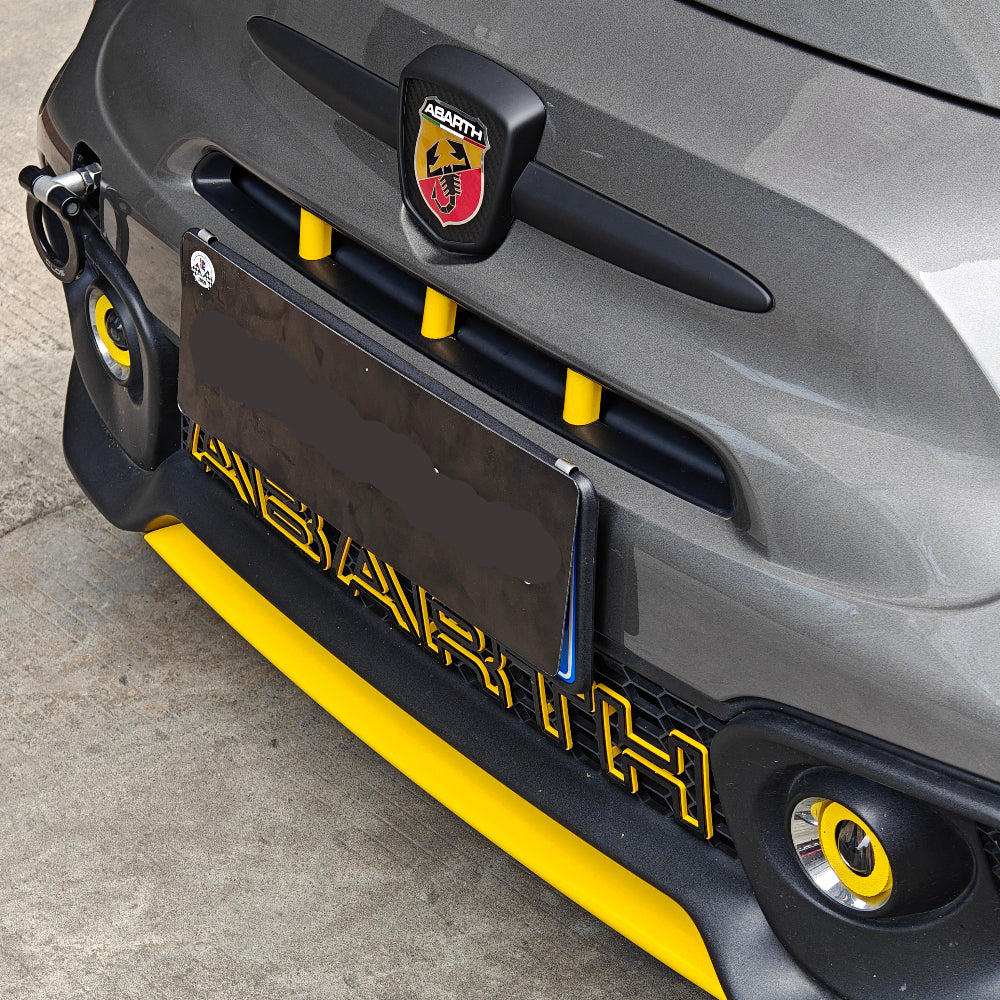 Abarth 595 / 695 ABS Front Splitter Lip - Various Colours - Abarth Tuning