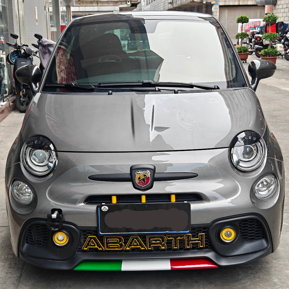 Abarth 595 / 695 ABS Front Splitter Lip - Various Colours - Abarth Tuning
