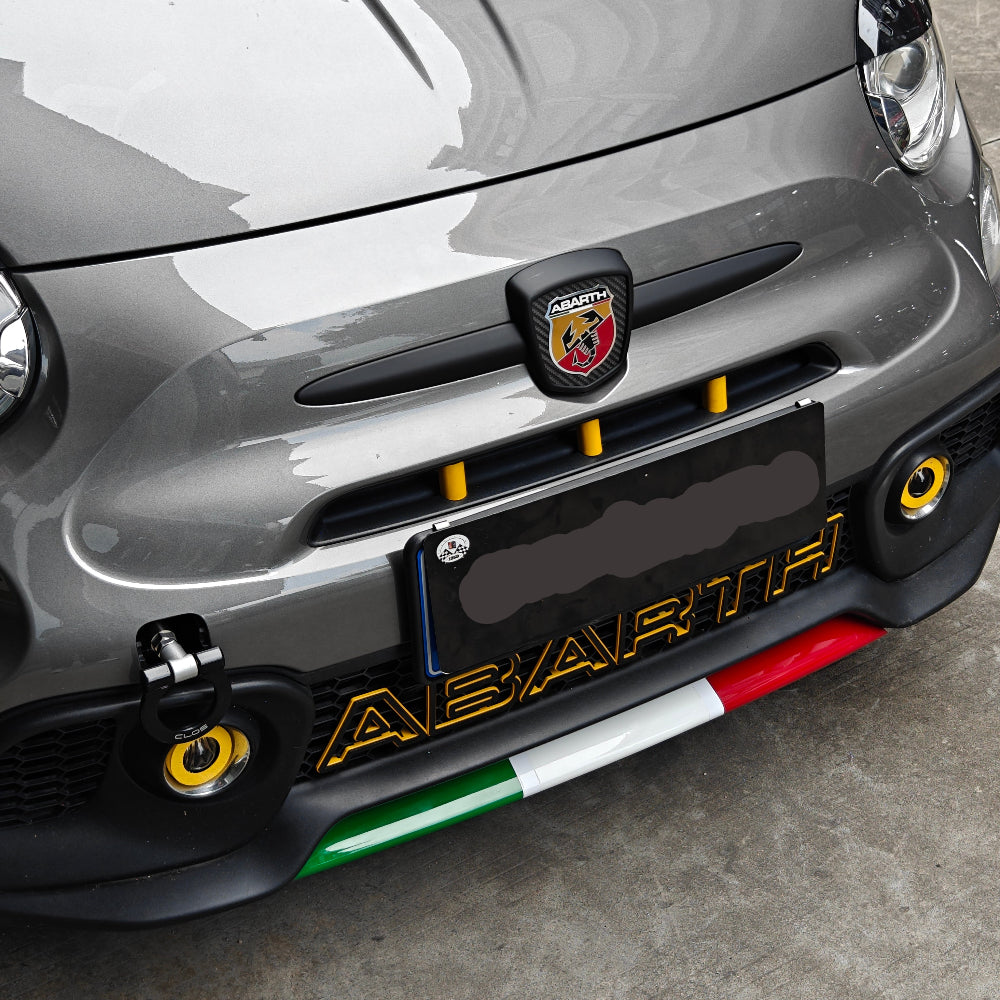 Abarth 595 / 695 ABS Front Splitter Lip - Various Colours - Abarth Tuning