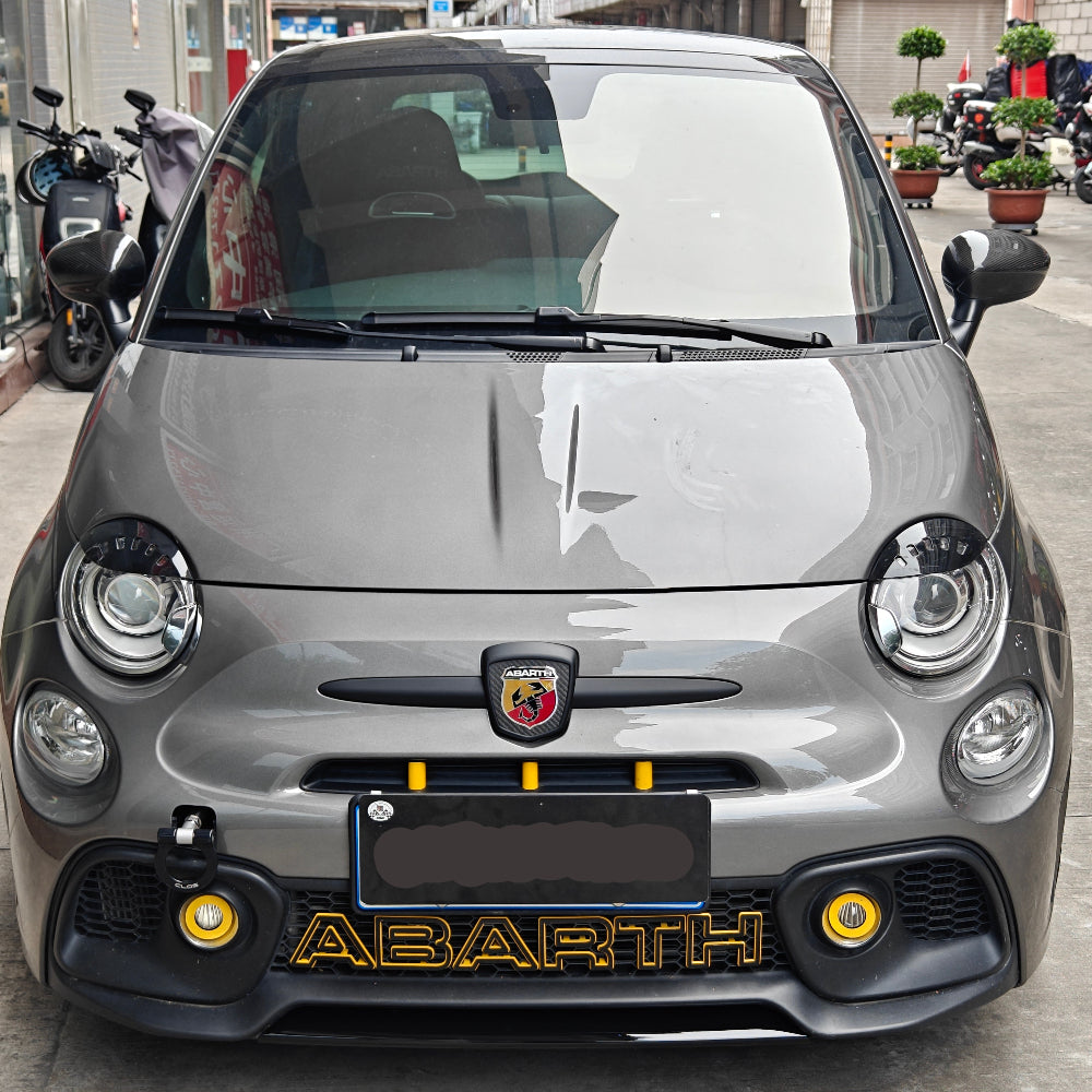Abarth 595 / 695 ABS Front Splitter Lip - Various Colours - Abarth Tuning