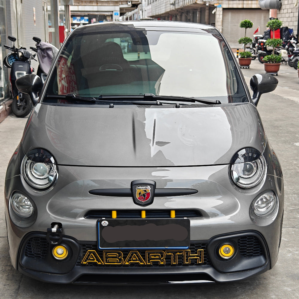 Abarth 595 / 695 ABS Front Splitter Lip - Various Colours - Abarth Tuning