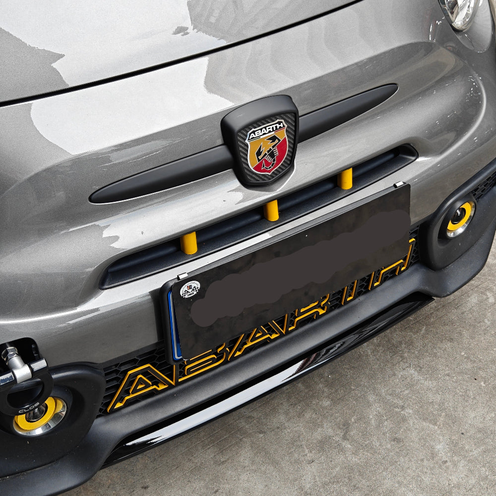 Abarth 595 / 695 ABS Front Splitter Lip - Various Colours - Abarth Tuning