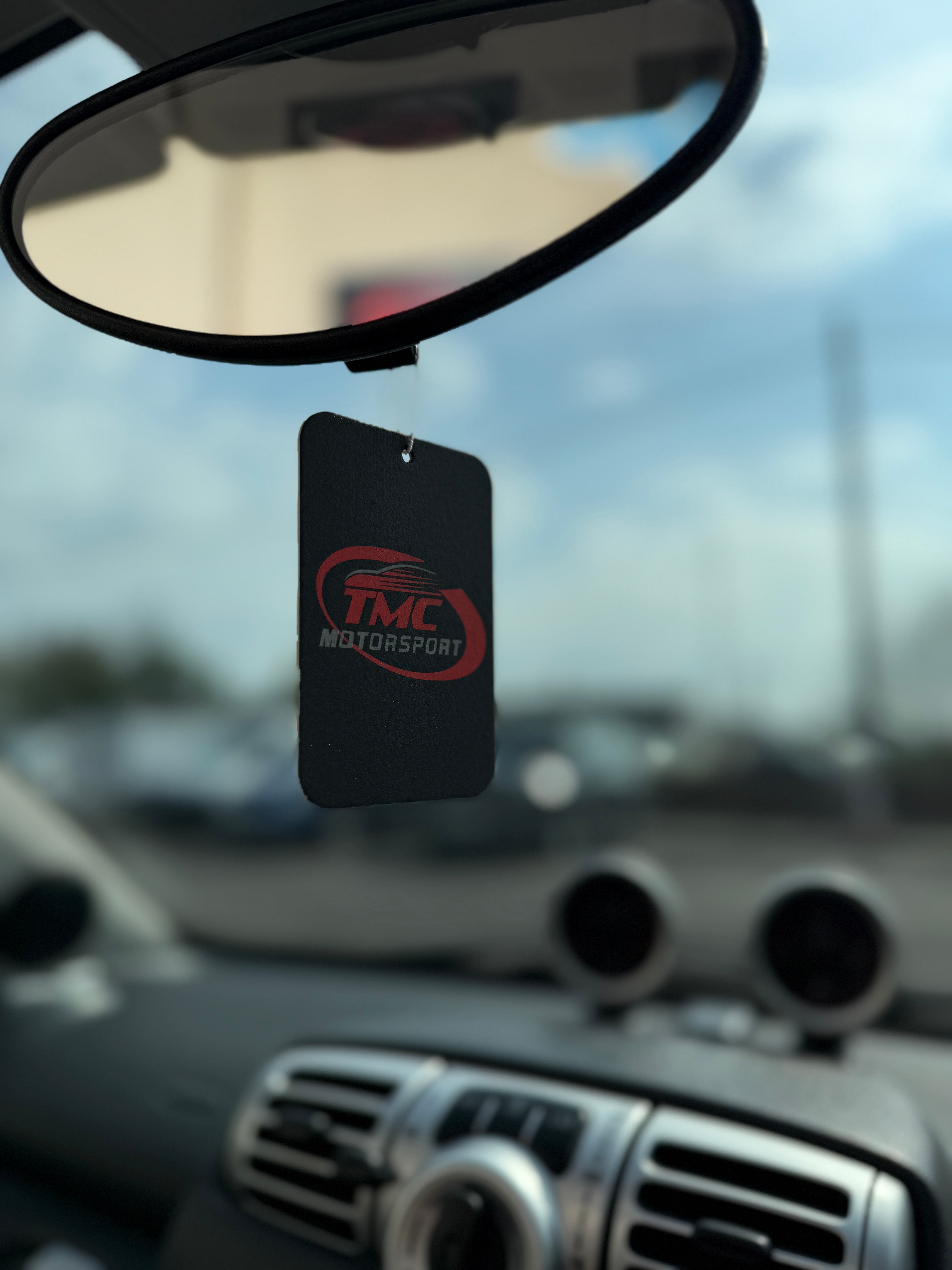 TMC Motorsport X Abarth Tuning Air Freshener – Black Ice Fragrance - Abarth Tuning