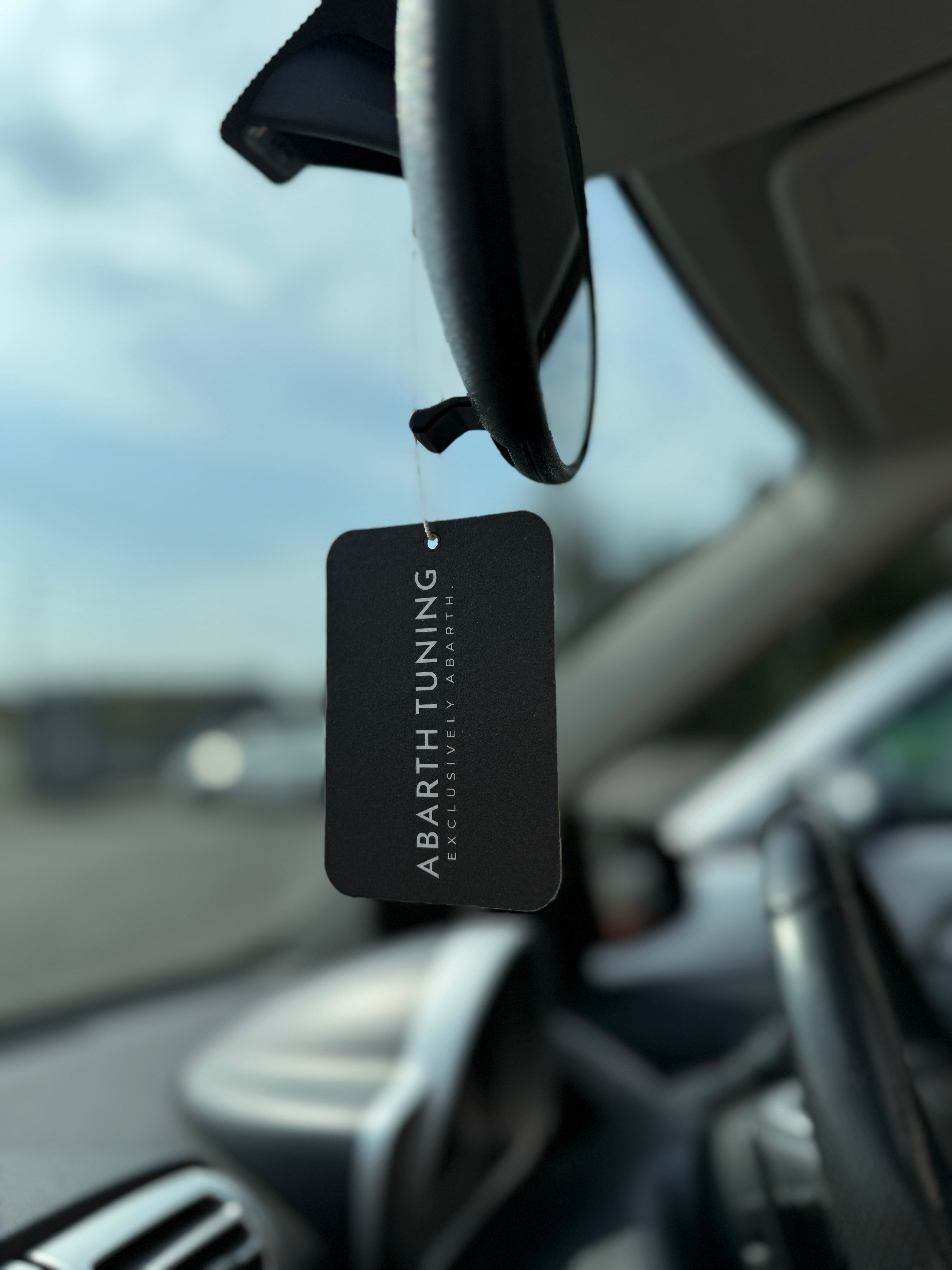 TMC Motorsport X Abarth Tuning Air Freshener – Black Ice Fragrance - Abarth Tuning