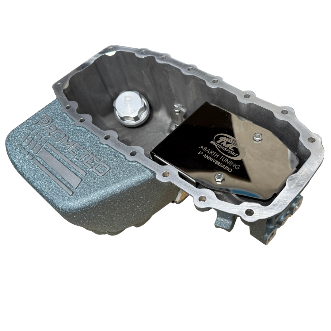 TMC Abarth Tuning "5° ANNIVERSARIO" Limited Edition Oil Pan / Sump By Prometeo for Abarth 500 / 595 / 695 - Abarth Tuning