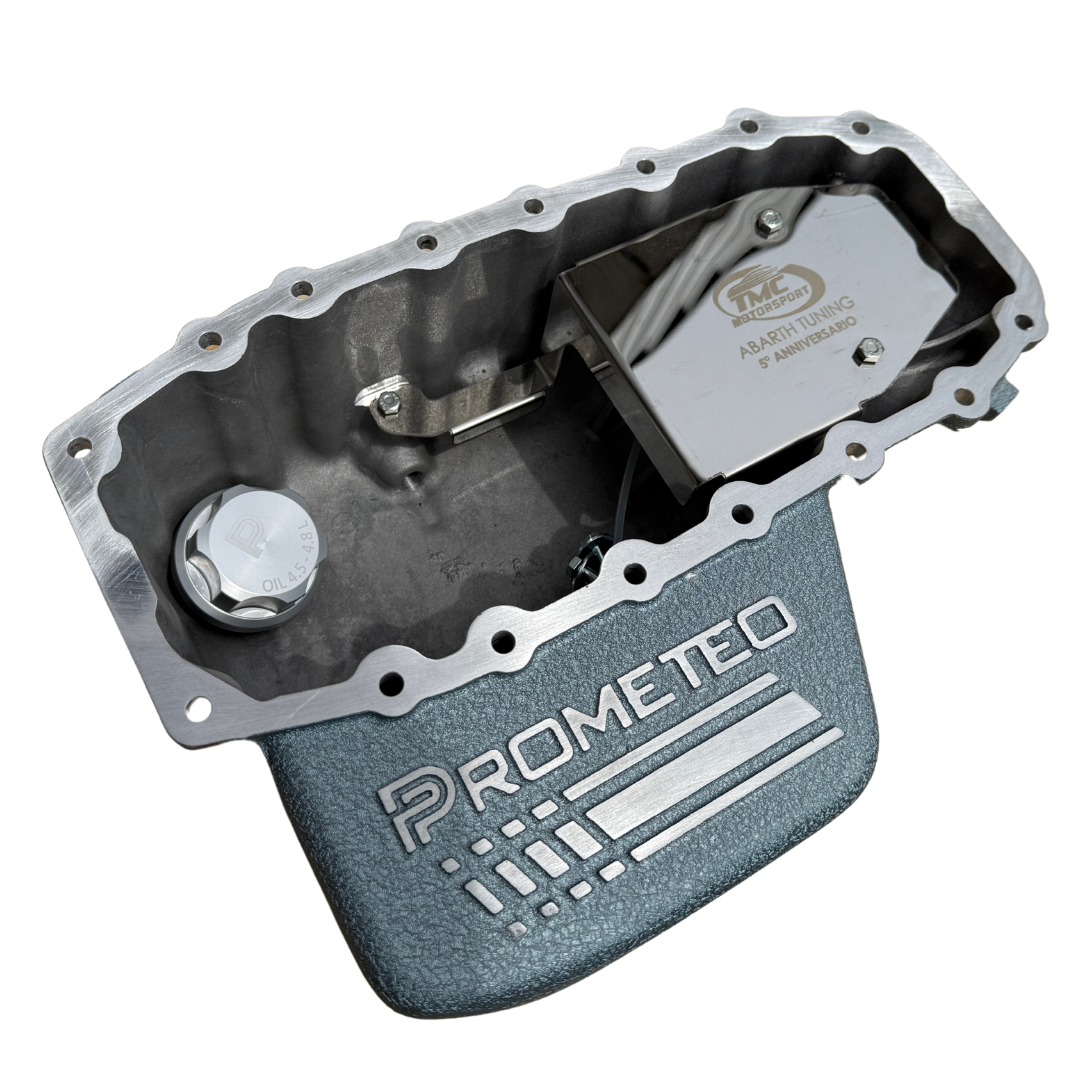 TMC Abarth Tuning "5° ANNIVERSARIO" Limited Edition Oil Pan / Sump By Prometeo for Abarth 500 / 595 / 695 - Abarth Tuning