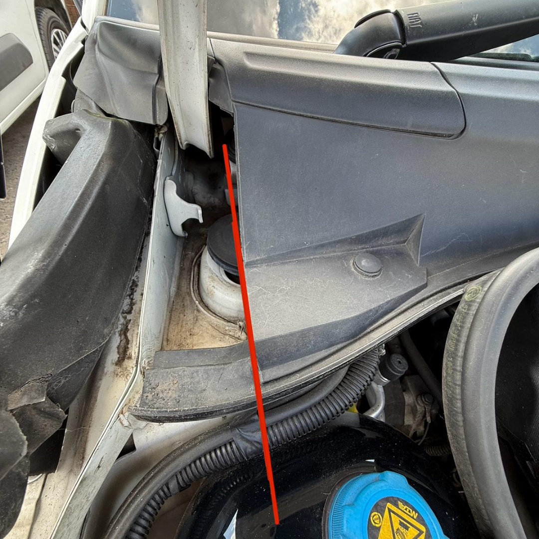 Abarth 500 / 595 / 695 TMC Motorsport Standard Airbox Scuttle Feed Silicone Hose - Abarth Tuning