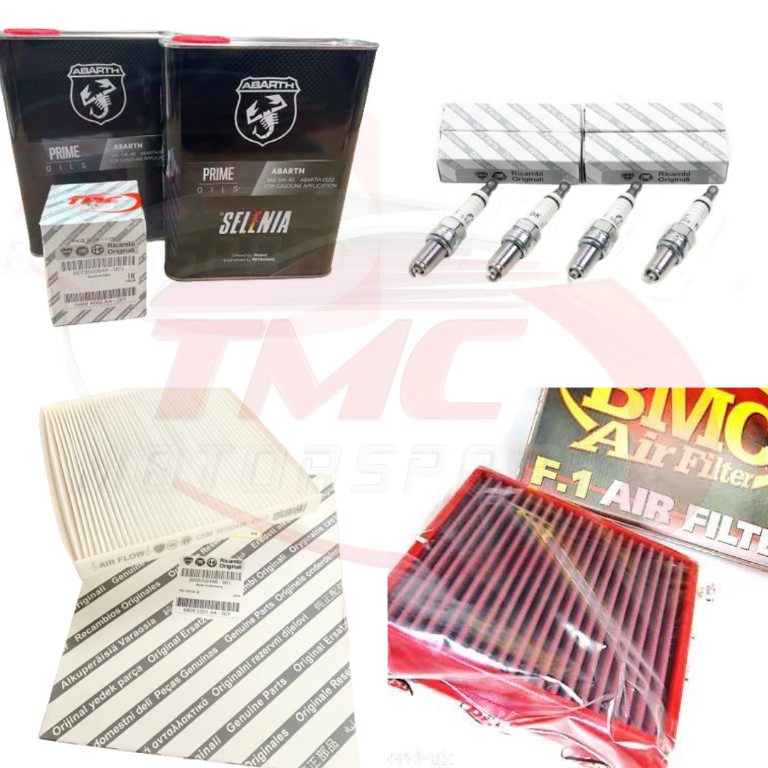 Genuine Abarth Punto Evo 1.4 Multiair Turbo Service Kit UK MAINLAND SHIPPING INCLUDED - Abarth Tuning