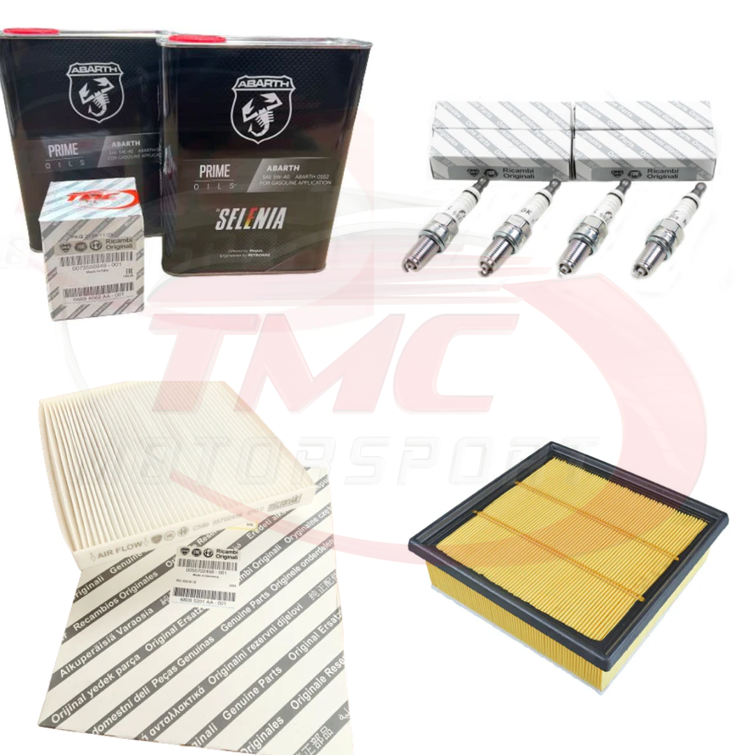 Genuine Abarth Punto Evo 1.4 Multiair Turbo Service Kit UK MAINLAND SHIPPING INCLUDED - Abarth Tuning