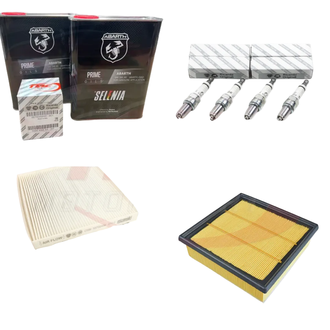 Genuine Abarth Punto Evo 1.4 Multiair Turbo Service Kit UK MAINLAND SHIPPING INCLUDED - Abarth Tuning