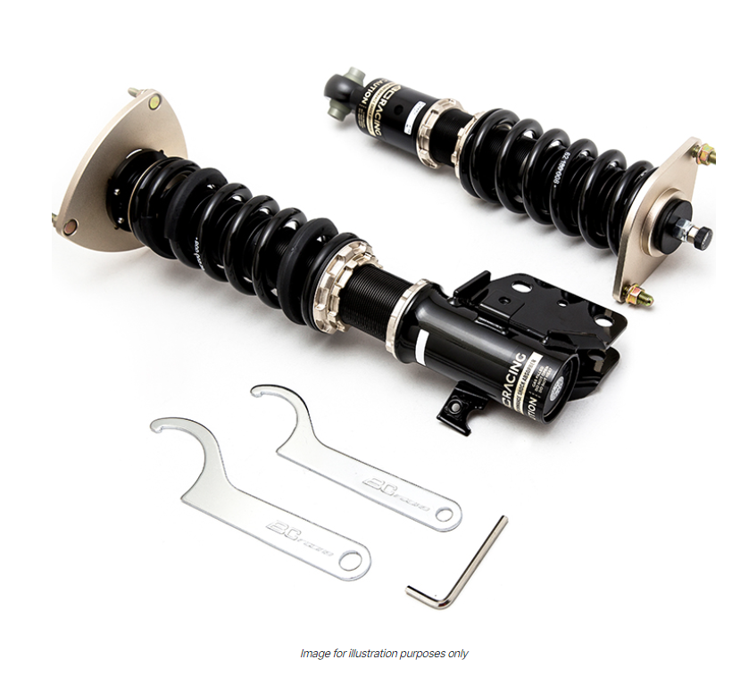 Fiat 500 Abarth USA Model BC Racing BR RN Series Coilovers - Abarth Tuning