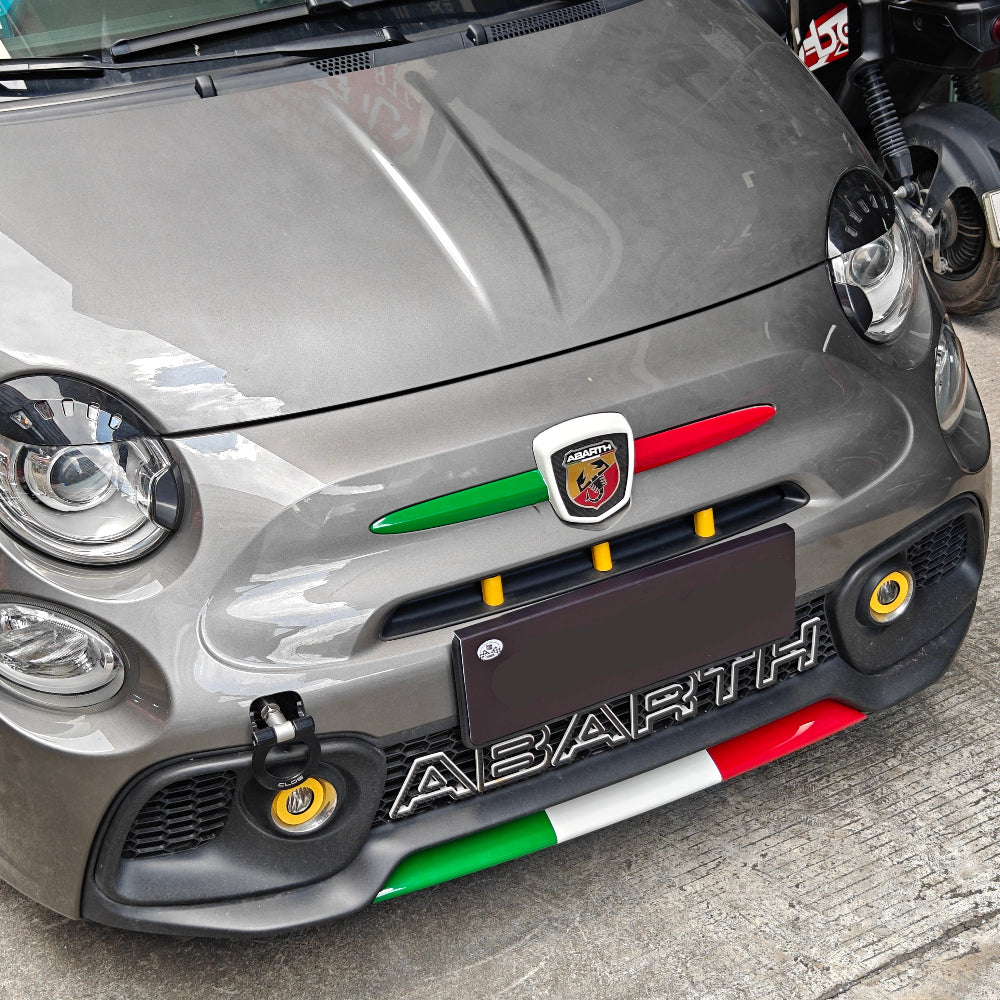 Abarth 595 / 695 ABS Front Splitter Lip - Various Colours - Abarth Tuning
