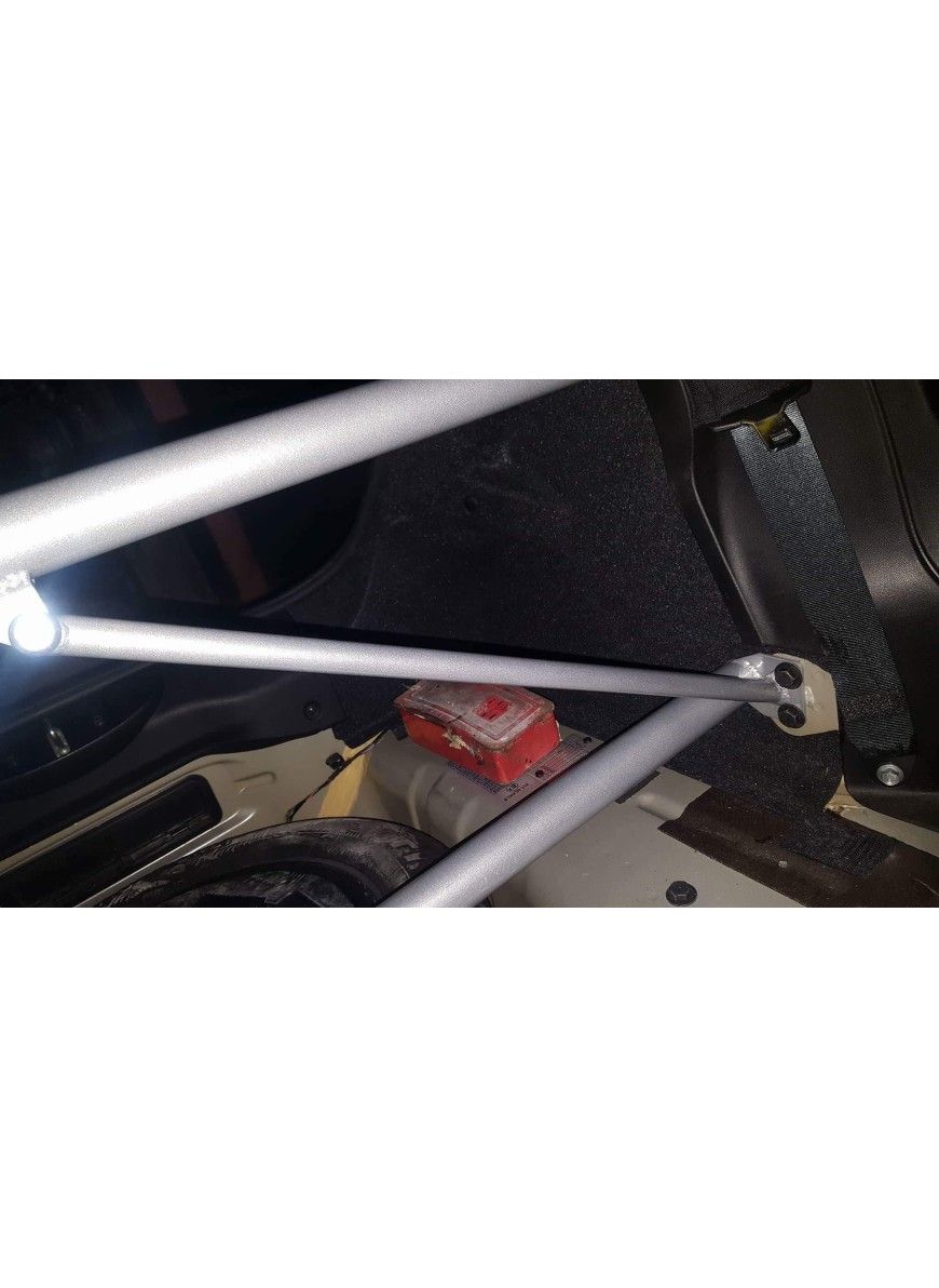 Abarth 500 / 595 / 695 Rear Stiffening Chassis Bar Kit - DNA RACING - Abarth Tuning