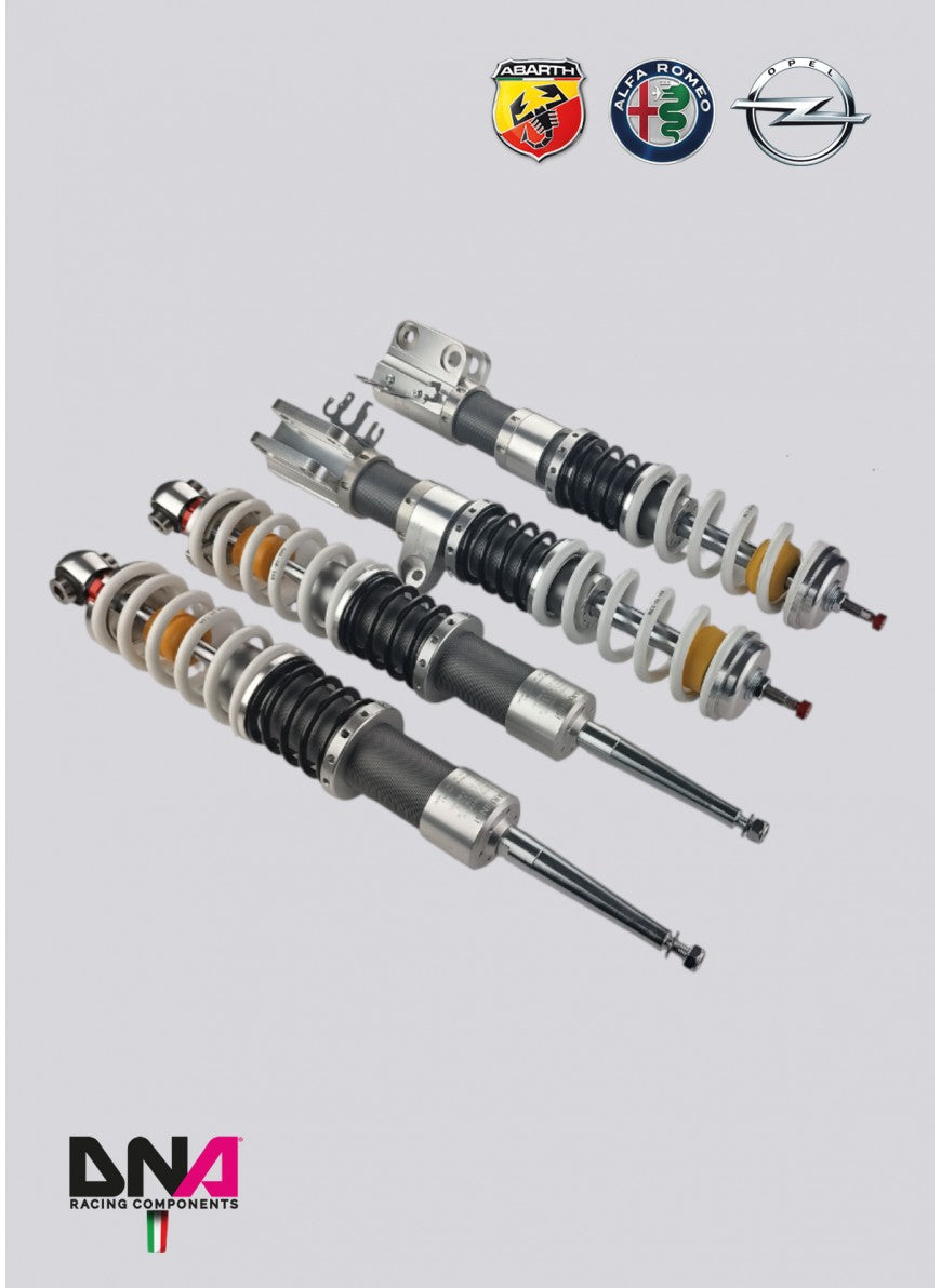 Abarth Punto WRS Coilover Kit - DNA Racing - Abarth Tuning