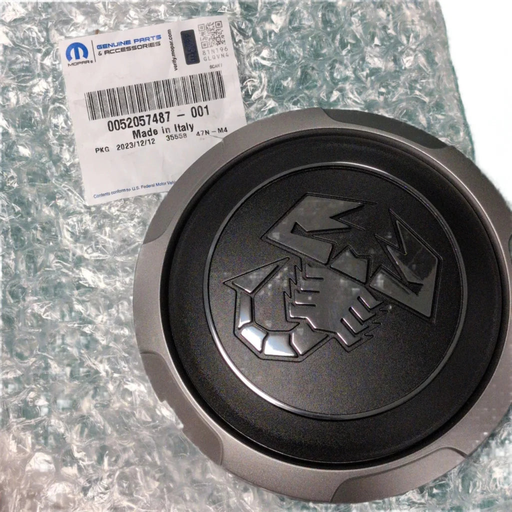 Genuine Abarth Centre Cap - 500 & Punto Evo Abarth - Abarth Tuning