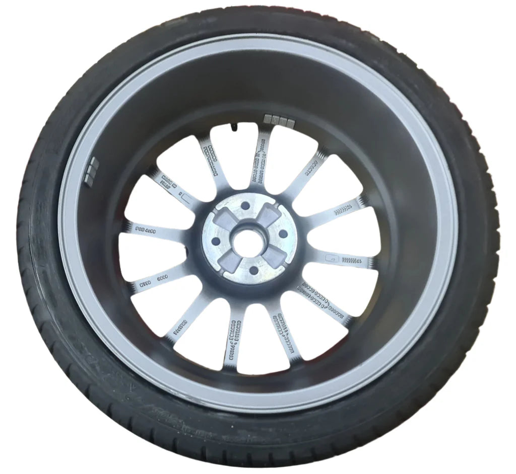 Genuine Abarth 17" Titanium Alloy Wheel & Tyre Kit - 500 Abarth - Abarth Tuning
