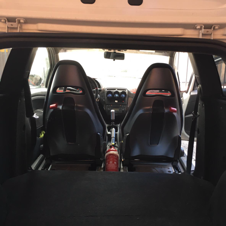 Abarth Punto TMC Motorsport Sabelt Seat Lowering Brackets - Abarth Tuning