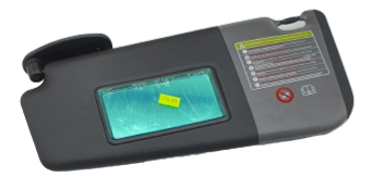 Genuine Abarth Sun Visor - Punto Evo / Grande Punto - Abarth Tuning