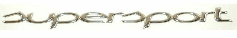 Abarth Genuine Supersport Tailgate/Boot Badge - Abarth Tuning