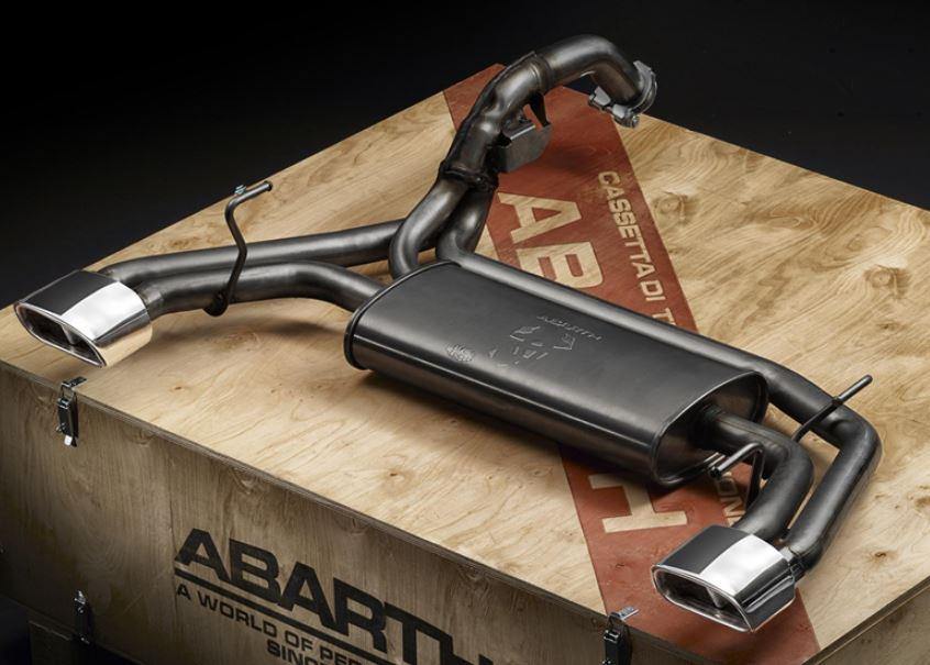 Genuine Abarth Record Modena Dual Stage Exhaust - 500 Abarth - Abarth Tuning