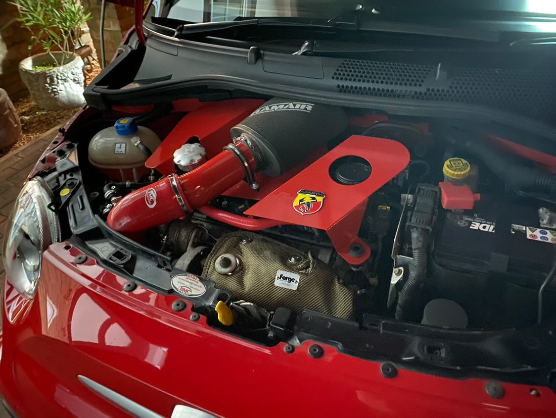 TMC Silicone Intake Hose for Abarth 500 / 595 / 695 T-Jet - IHI/TD04 Turbo - Abarth Tuning
