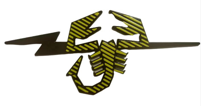 Genuine Abarth Lightning Badge, Offside - Abarth 500e - Abarth Tuning