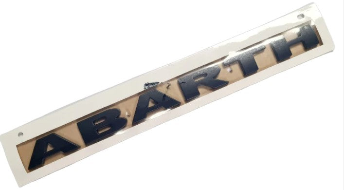 Genuine 'Abarth' Badge, Rear - 500e Abarth - Abarth Tuning