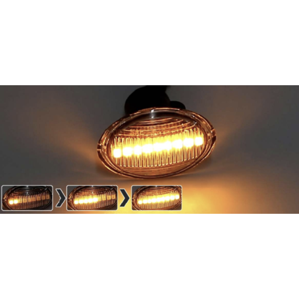 Abarth 500 / 595 / 695 LED Side Dynamic Indicators - Abarth Tuning